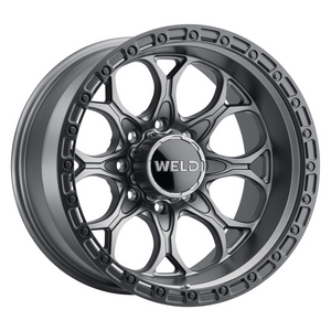 Weld Ledge 8 20x10 / 8x170 / 4.75 BS / 125.1 HB - Satin Gunmetal - Non-BL Wheel