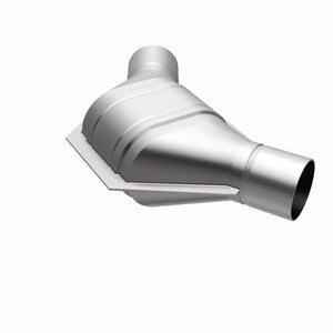 MagnaFlow Universal Catalytic Converter 2.25 Angled In/Out Front CA