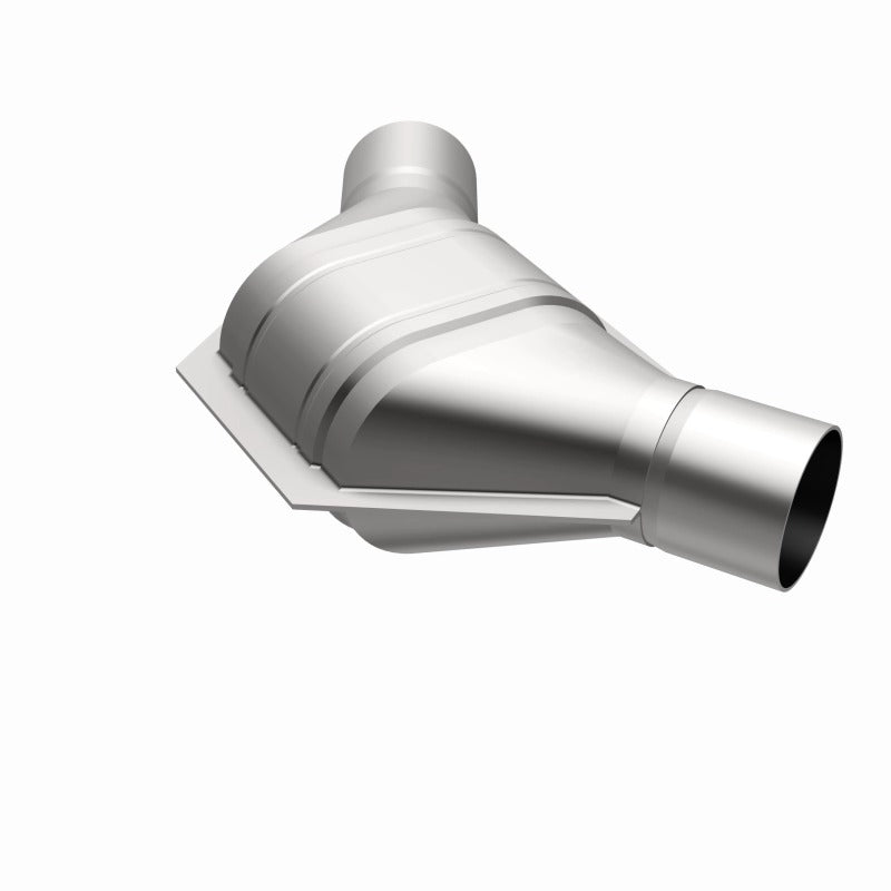 MagnaFlow Universal Catalytic Converter 2.25 Angled In/Out Front CA