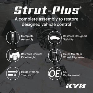 KYB Shocks & Struts Strut Plus Front Left 12-13 Honda Civic Sedan (Excl Si/GX/Hybrid)