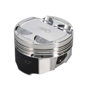 Manley Toyota 2JZGTE 86.5mm Bore +.5mm Oversize -1cc Dome 10:1 CR Turbo Tuff Piston Set w/ Rings