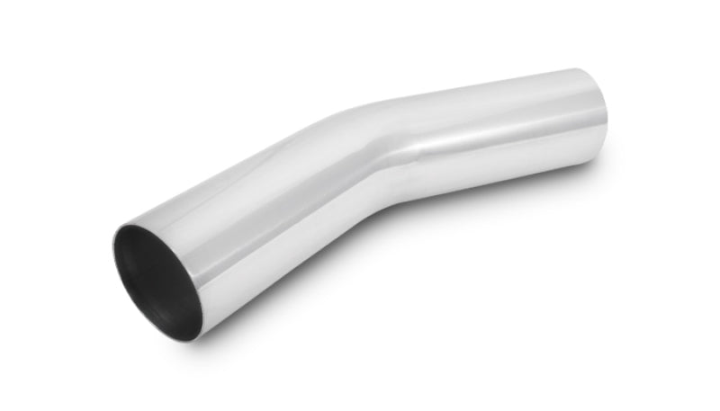 Vibrant 2.75in O.D. Universal Aluminum Tubing (30 degree Bend) - Polished