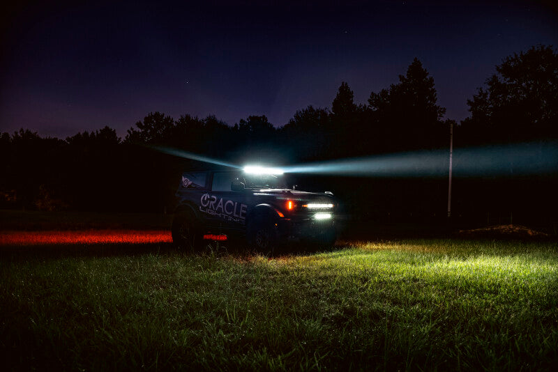 Oracle 2021+ Ford Bronco Integrated Windshield Roof LED Light Bar System