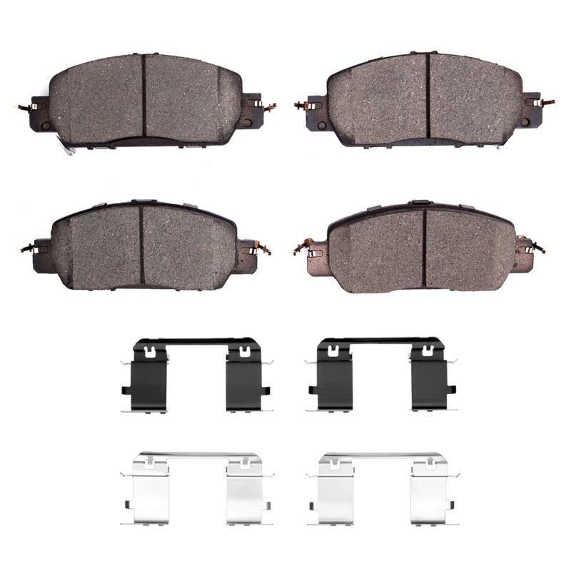 R1 16-17 Honda Accord Coupe Front Ceramic Pads & Hardware Kit