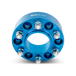Mishimoto Wheel Spacers - 6x139.7 - 106 - 50mm - M12 - Blue