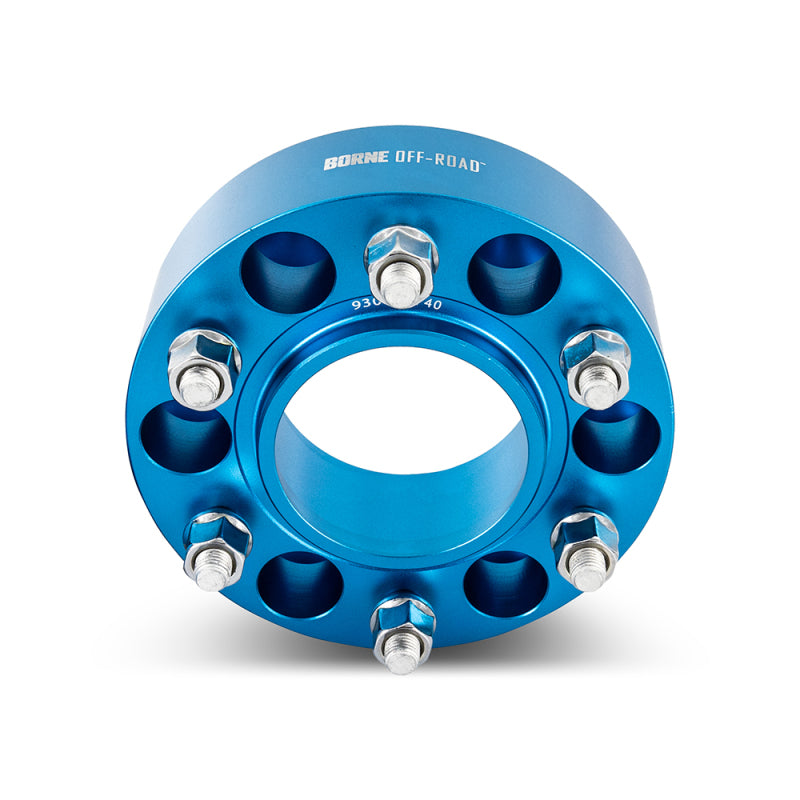 Mishimoto Wheel Spacers - 6x139.7 - 106 - 50mm - M12 - Blue