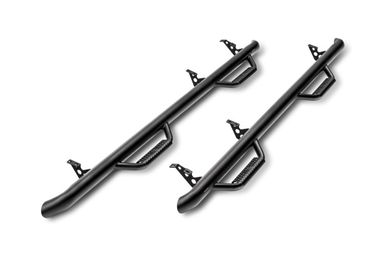 N-Fab Nerf Step 05-14 Nissan Frontier Ext. Cab 4.5ft Bed - Tex. Black - Cab Length - 2in