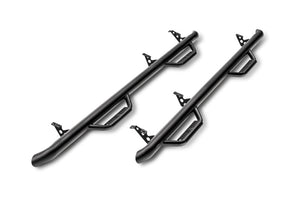 N-Fab Nerf Step 01-04 Toyota Tacoma Double Cab 5ft Bed - Tex. Black - W2W - 3in