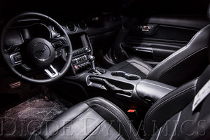 Diode Dynamics 18-19 Mustang Stage 1 Mustang Interior LED Light Kit - Blue