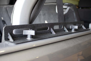 Fishbone Offroad 07-18 Jeep Wrangler JK Tub Rail Tie Downs Steel Powdercoat
