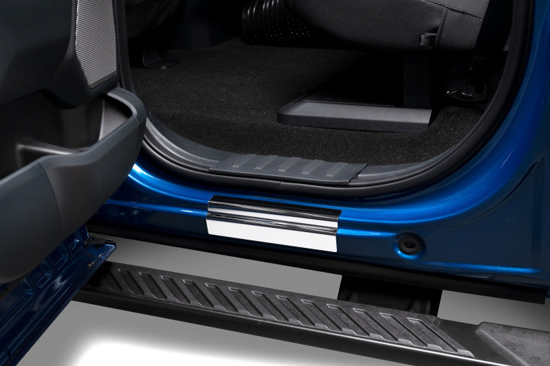Putco 17-20 Ford SuperDuty Crew Cab w/ SUPERDUTY Etching - 4pcs SS Door Sills