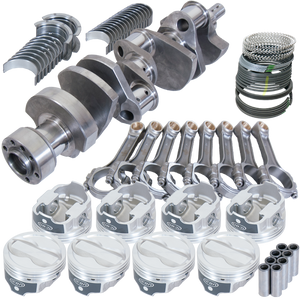 Eagle Chevy LT1350 1Pc 3.750in Crank 6.000in I-Beam Rods -18cc 4.040in Pistons Rotating Assembly