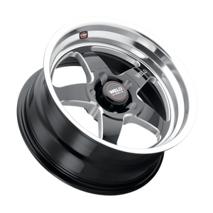 Weld Ventura Street 17x11 / 5x139.7 / 4.25 BS / 87.1 HB - Gloss Black Milled - Non-BL Wheel