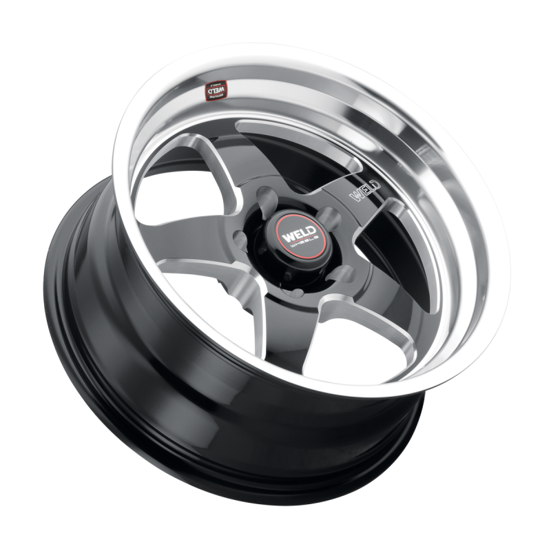 Weld Ventura Street 17x11 / 5x139.7 / 4.25 BS / 87.1 HB - Gloss Black Milled - Non-BL Wheel