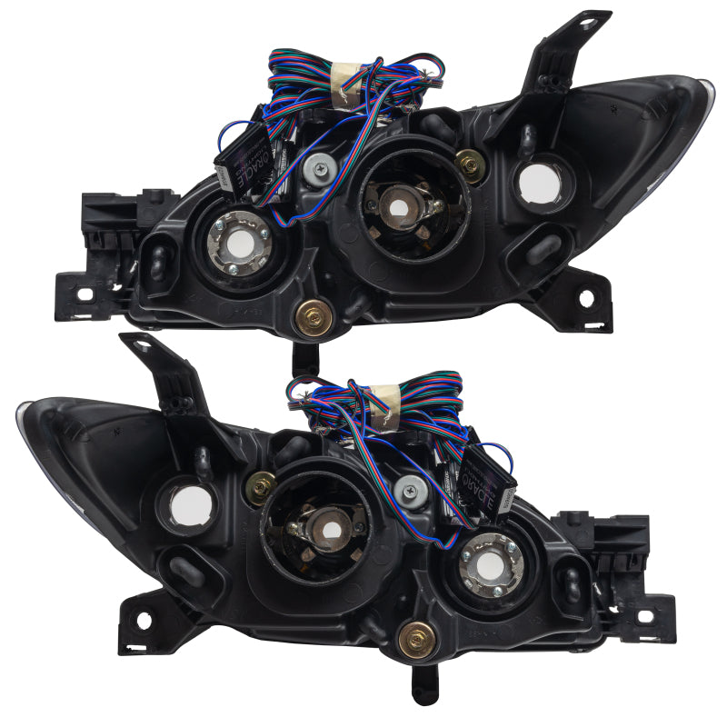 Oracle 04-09 Mazda 3 SMD HL - 4DR - Halogen Style - ColorSHIFT w/ 2.0 Controller