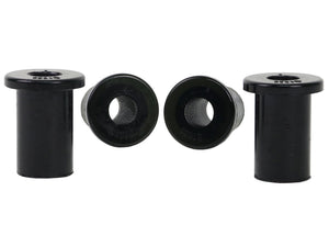 Whiteline 83-99 Mitsubishi Montero / 87-89 Dodge Raider Rear Leaf Spring Shackle Bushing Kit