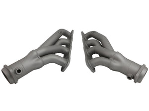 aFe Twisted Steel 304SS Short Header 15-22 Dodge Challenger SC V8-6.2L / 6.4L HEMI Titanium Coating