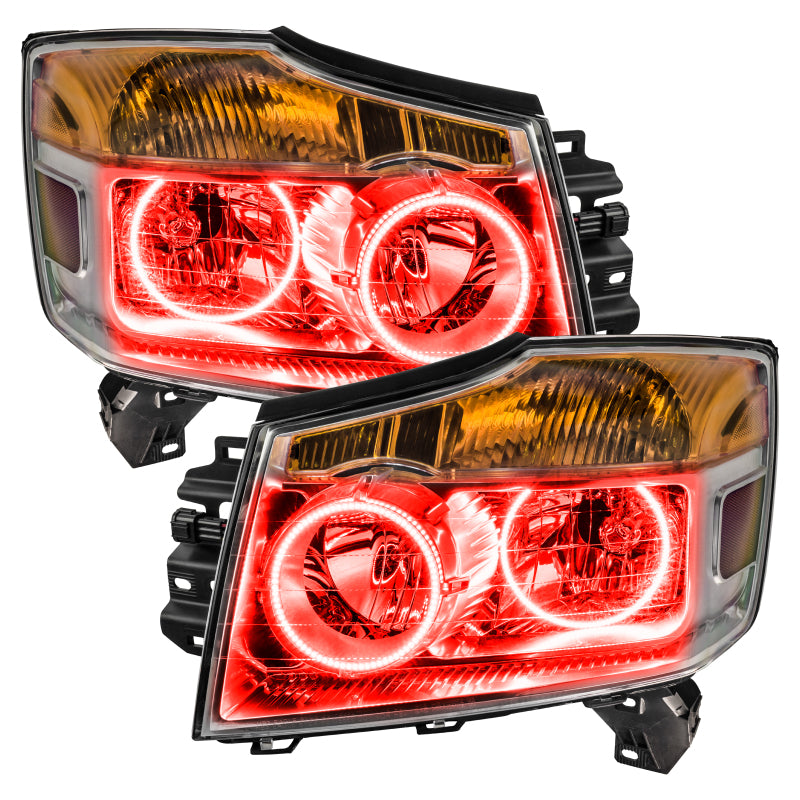 Oracle Nissan Titan 04-07 Halo Kit - ColorSHIFT w/ 2.0 Controller