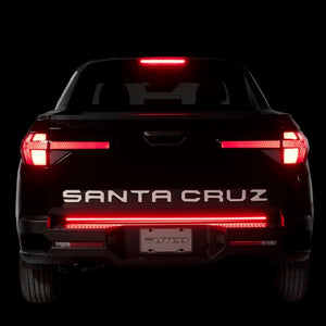 Putco 22-24 Hyundai Santa Cruz 48In Freedom Blade Direct Fit Kit Tailgate Bars
