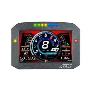AEM CD-7G Carbon Flush Digital Dash Display w/ Internal 20Hz GPS & Antenna