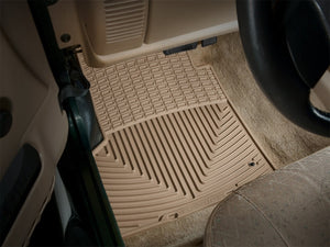 WeatherTech 97-06 Jeep Wrangler Front Rubber Mats - Tan