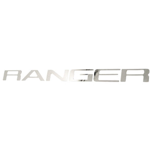 Putco 19-20 Ford Ranger - Stainless Steel Tailgate Letters RANGER