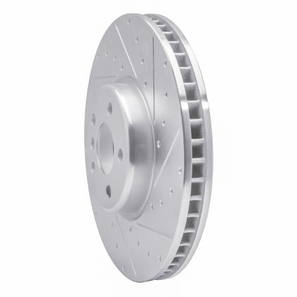 R1 16-26 Toyota GR Supra Front Drill & Slot Silver Rotors