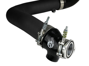 aFe BladeRunner 2.5in Aluminum Hot Side Charge Pipe 15-20 Subaru WRX 2.0T - Black