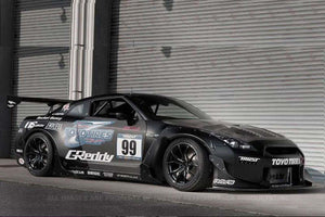 GReddy Rocket Bunny R35 V2 Front Canards (FRP)