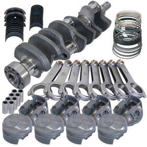 Eagle Chevy Tall 454 1Pc 4.250in Crank 6.800in H-Beam 43cc Dome 4.320in Pistons Rotating Assembly