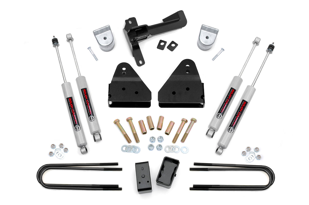 Rough Country 3 Inch Lift Kit FR Spacer | Ford F-250/F-350 Super Duty 4WD (2008-2010)