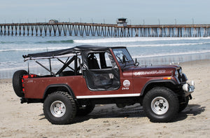 Bestop 55-75 Jeep Cj5 / 51-62 M38A1 Tigertop (Black Crush)