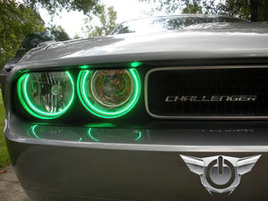 Oracle Dodge Challenger 08-14 Halo Kit (ProjectorHL) - ColorSHIFT