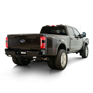 Westin 23-25 Ford F-250/350/450/550/600 HDX Bandit Rear Bumper - Black