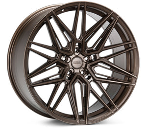 Vossen HF-7 - 21X11 - 5X112 - ET25 - Deep - 66.5 - SBZ - Satin Bronze Wheel
