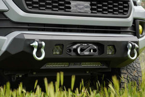 DV8 16-23 Toyota Tacoma Center Mount Winch Front Bumper