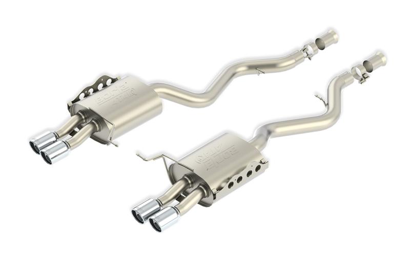 Borla 16 Chevy Camaro 6.2L Atak Rear Section Exhaust w/o Dual Mode Valves