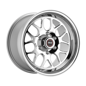 Weld S77 HD 17x9.5 / 6x139.7 / 6.2 BS / 3.54 HB - Polished Center - Polished Shell - Non-BL Wheel