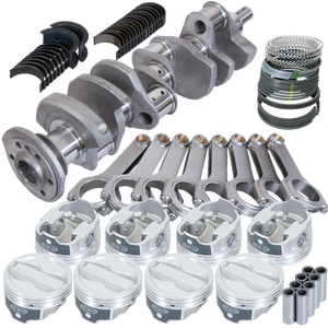Eagle Chevy LT1 350 1Pc 3.750in Crank 6.000in H-Beam -18cc 4.000in Pistons Rotating Assembly