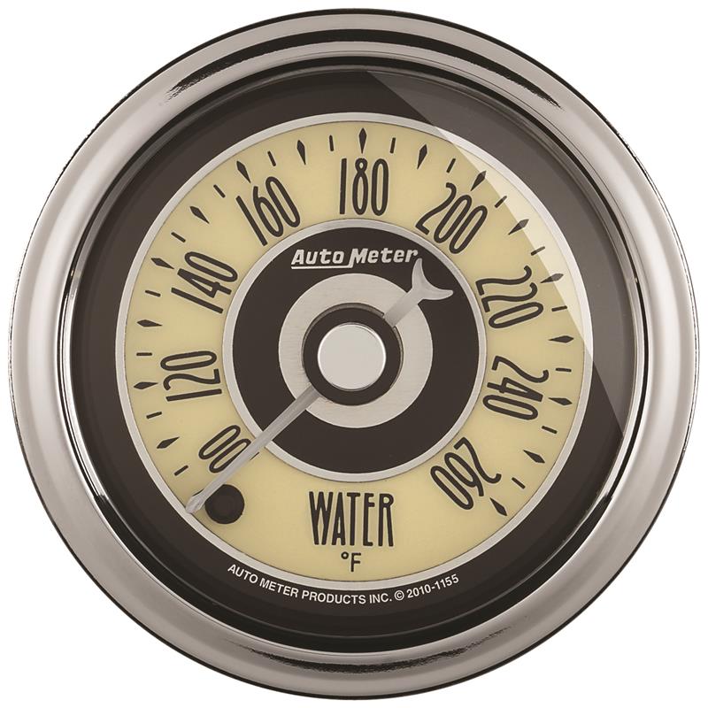 Autometer Cruiser Ad 2-1/16in Full Sweep Electric 100-260 Deg F Water Temperature Gauge