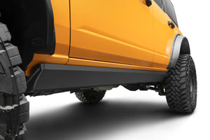 RealTruck 21-24 Ford Bronco 4dr VoltStep Electric Running Board Kit (No Drill) - Tex. Blk