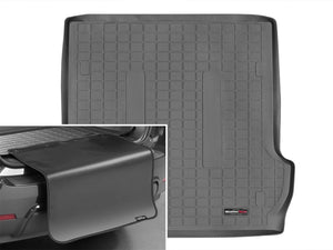 WeatherTech 03-09 Lexus GX Cargo With Bumper Protector - Black