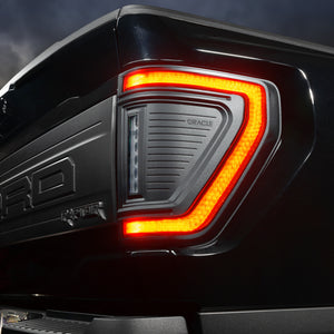 Oracle Lighting 21-24 Ford F-150 (Black Series) Flush Style LED Tail Lights