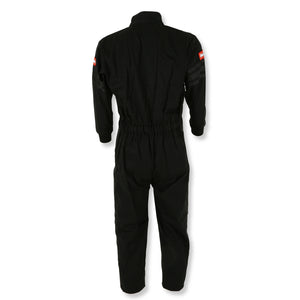 RaceQuip Black Trim SFI-1 JR. Suit - Kids XXS