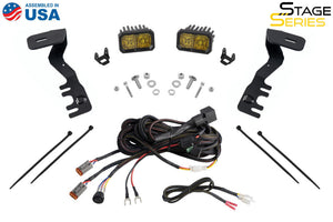 Diode Dynamics 2024+ Toyota Tacoma Stage Series Ditch Light Bracket Kit