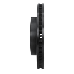 R1 16-22 Toyota Corolla (US/Canada) Front Right Drilled & Slotted Black Brake Rotor