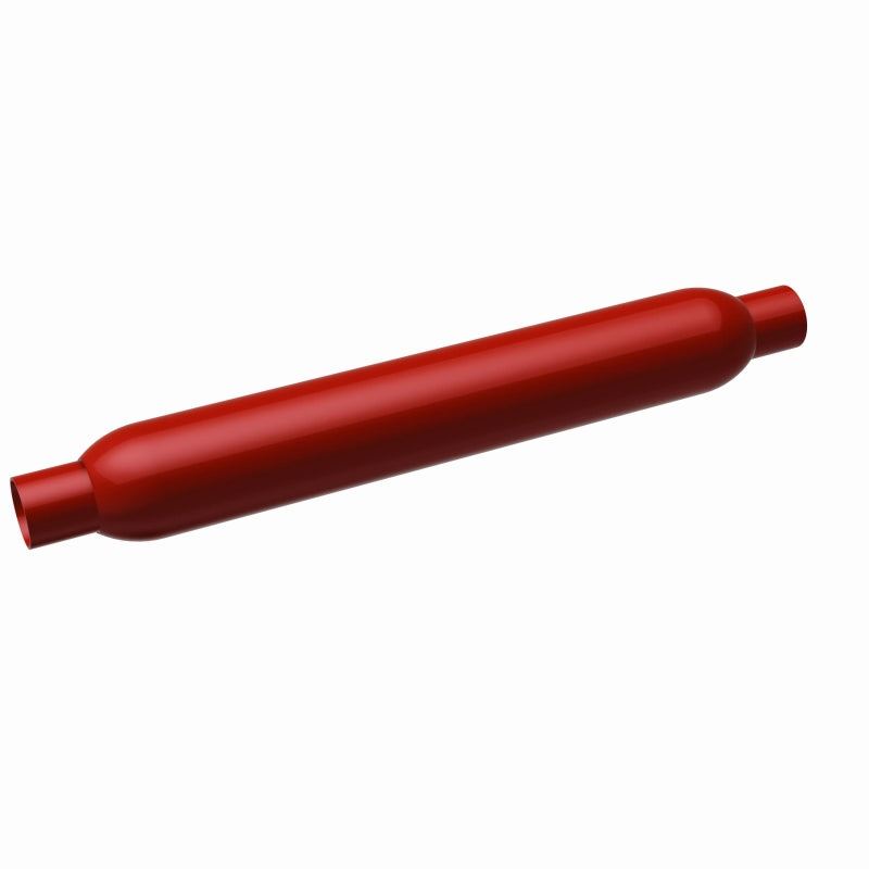 MagnaFlow Muffler Red Pack Series Glasspack 3.5 Dia 12 2.25/2.25 RP