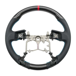 NRG 12-23 Toyota Tacoma OEM Plus Carbon Fiber Steering Wheel w/ Blue Stitch & Red Center Mark