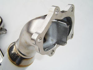 Invidia 05+ MT LGT / 08+ WRX/STi Polished Divorced Waste Gate Downpipe