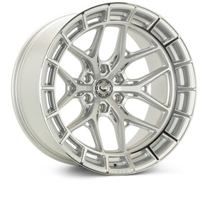 Vossen HFX-1 17x8.5in / 6x139.7 BP / ET35 / 106.1 CB - Silver Polished Wheel